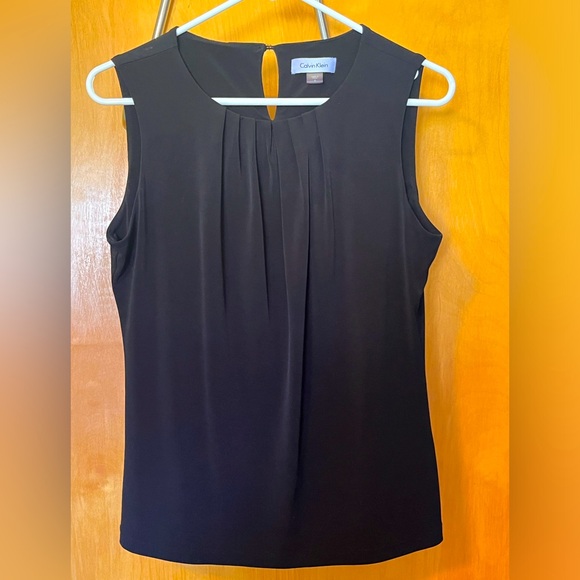 Calvin Klein Tops - Women’s Calvin Klein Black sleeveless top size 6